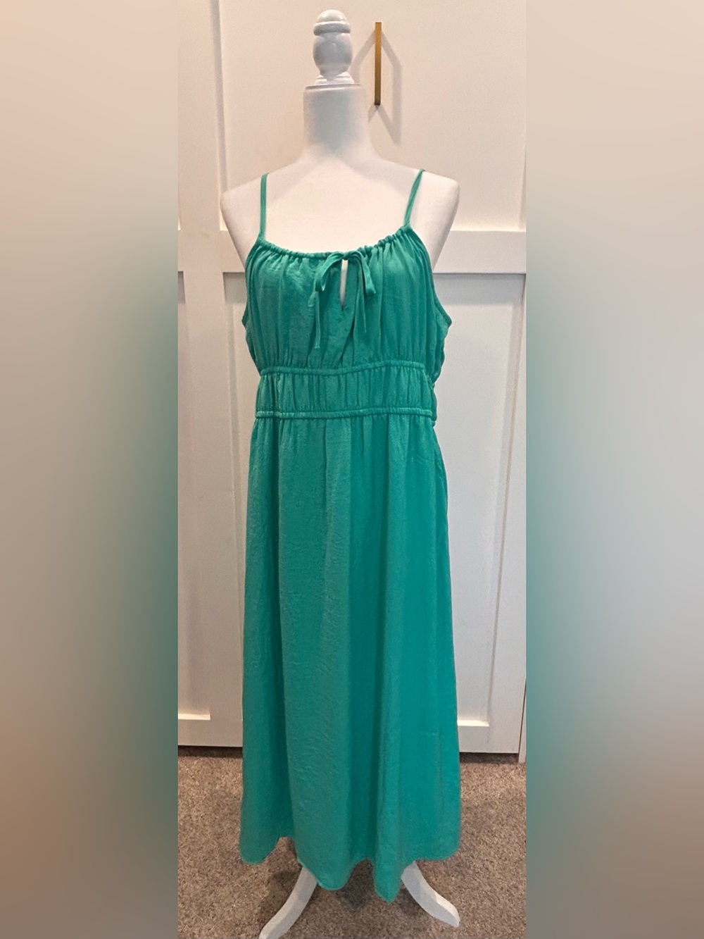 On 34th Elastic-Waist Midi Dress